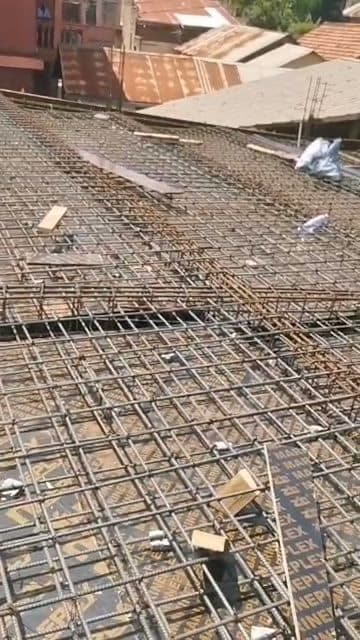 Reinforcement Mesh Before the Pour